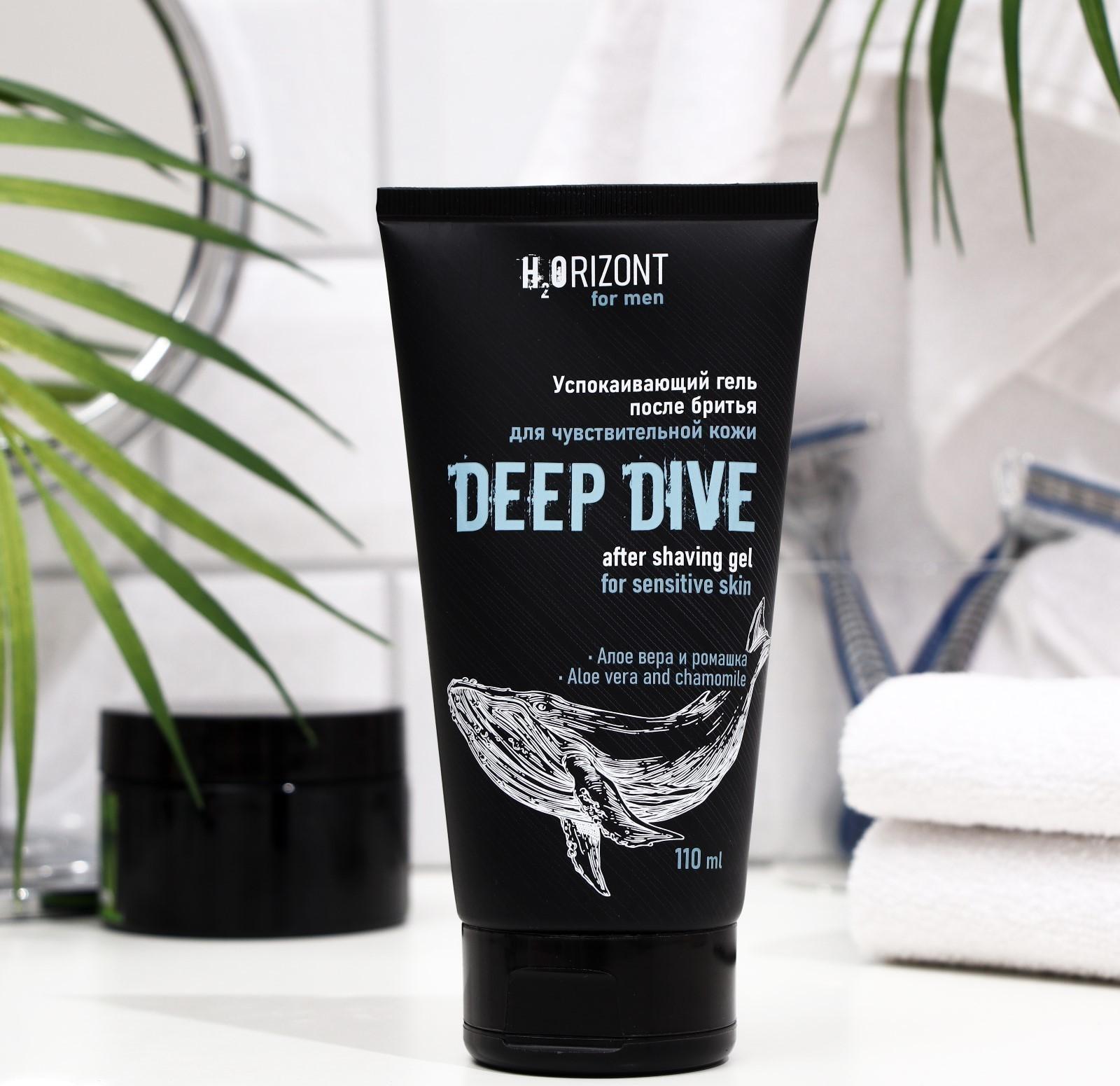 Успокаивающий гель после бритья DEEP DIVE, 110 мл