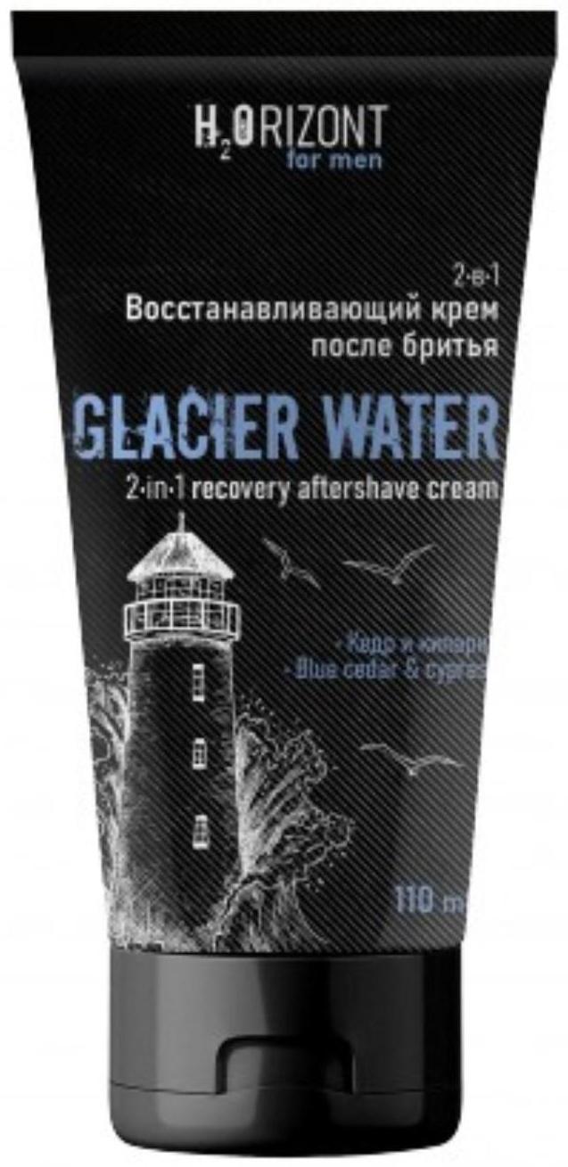 Восстанавливающий крем после бритья 2 в 1 GLACIAR WATЕR, 110 мл