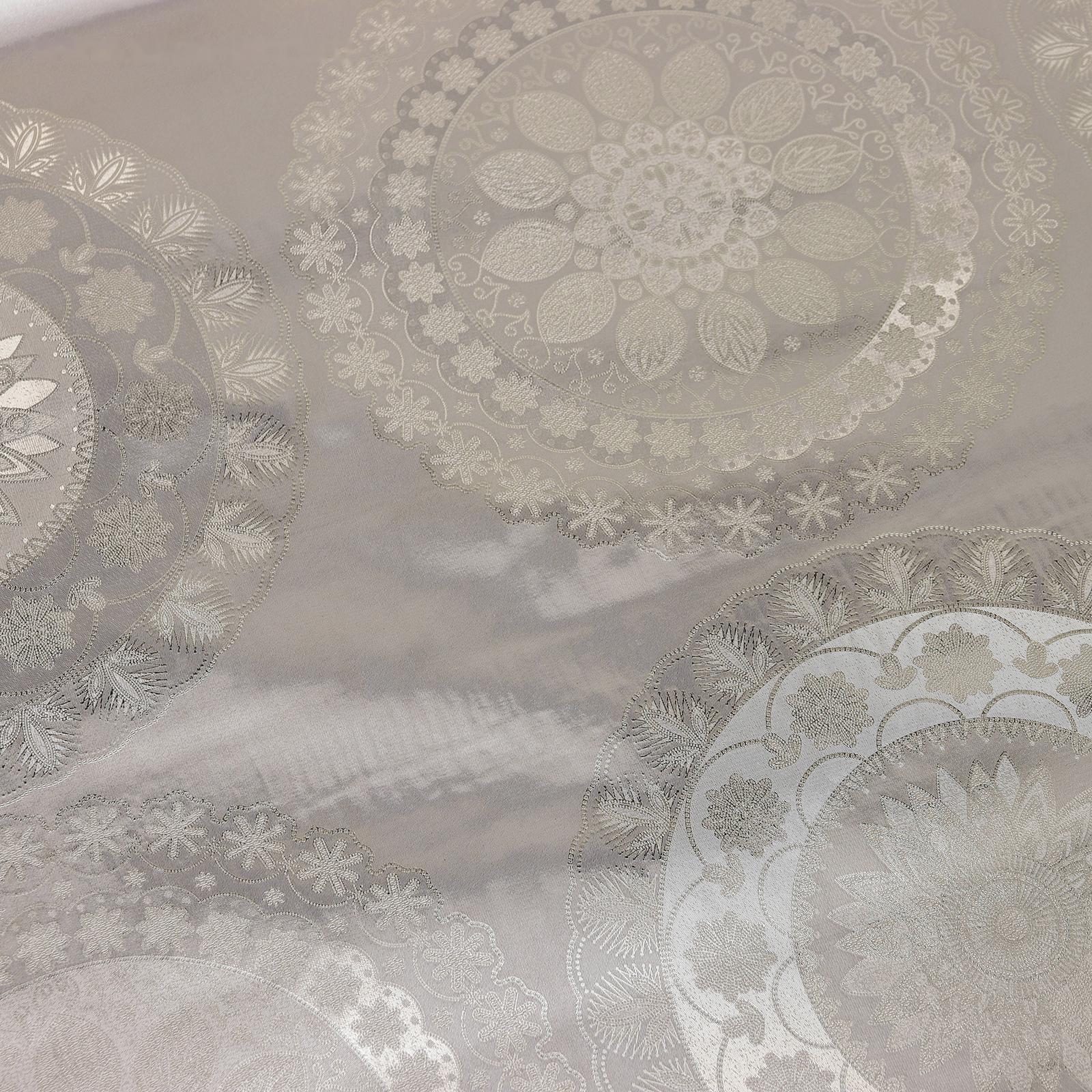 Клеёнка столовая на тканевой основе «Солнце», рулон 20 метров, ширина 137 см, цвет золотой