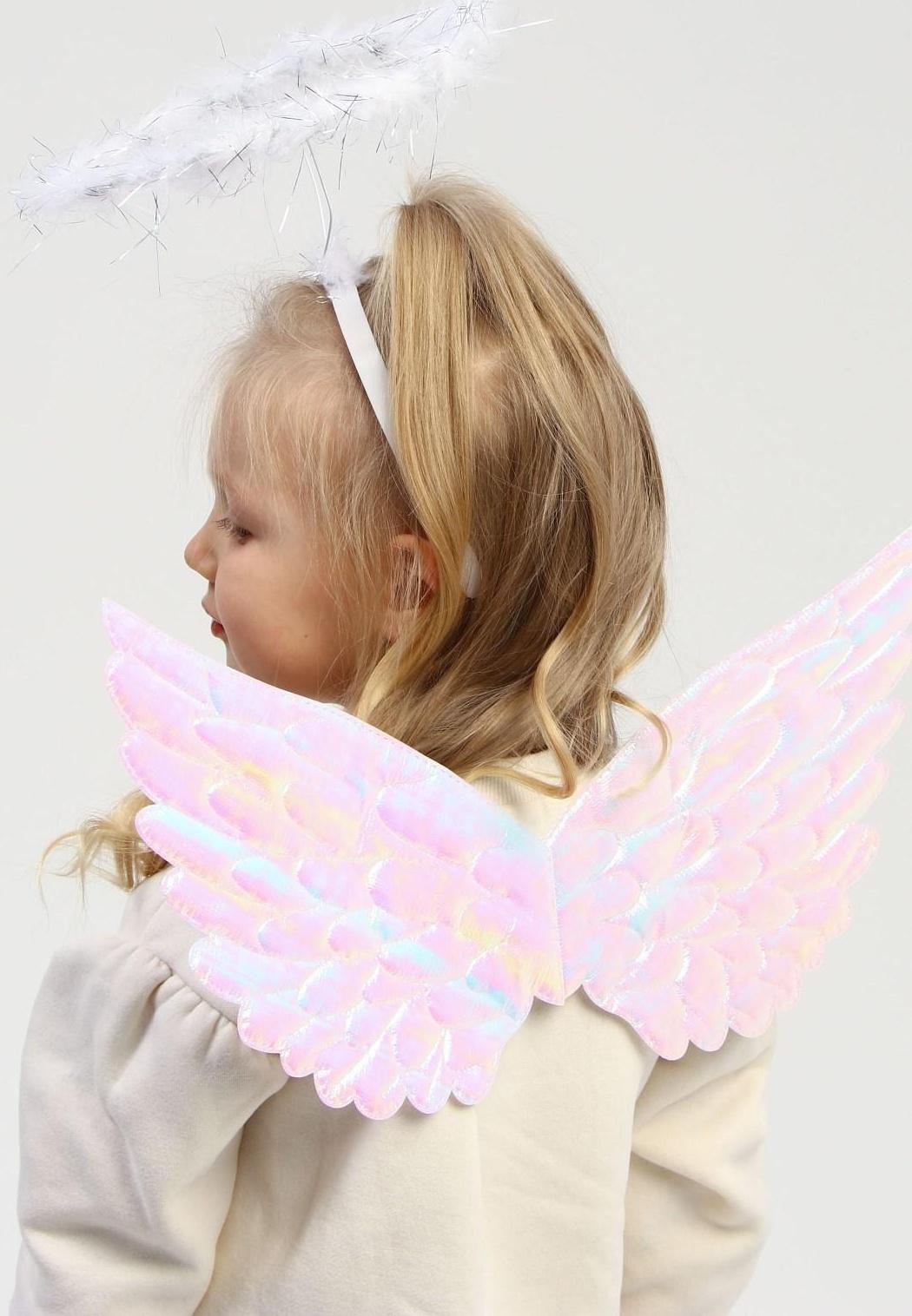 Карнавальный набор «Ангел», крылья, ободок