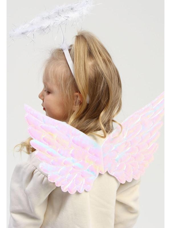 Карнавальный набор «Ангел», крылья, ободок