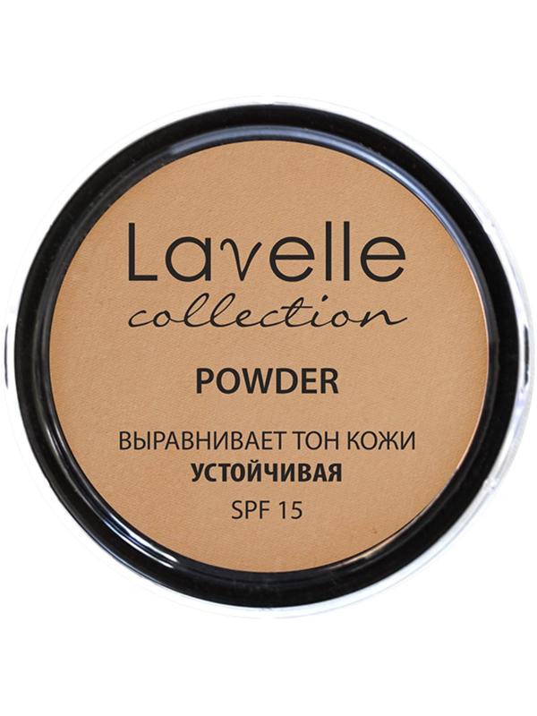 Пудра компактная устойчивая SPF-15 Powder LavelleCollection тон 04 натурально-бежевый