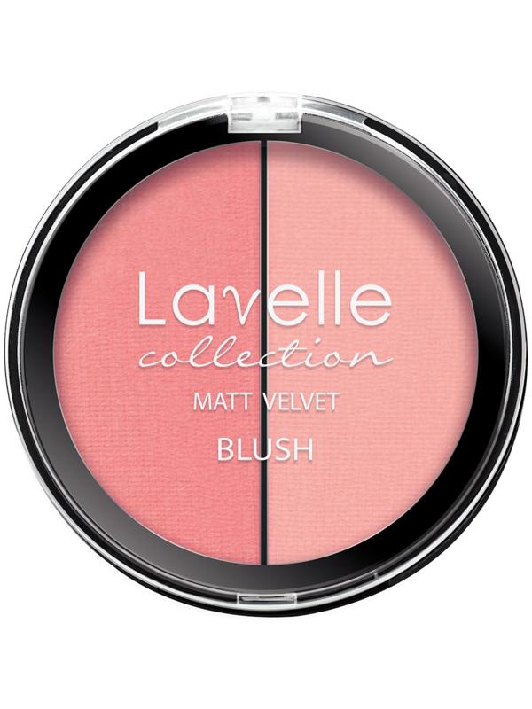 Двухцветные компактные румяна Мatt Velvet Blush, тон 01