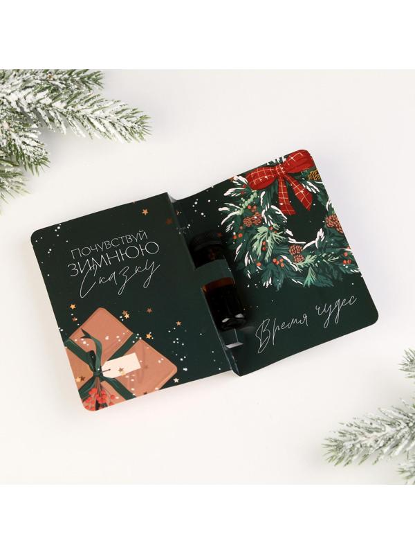 Аромамасло на открытке «Let it snow», 5 мл, аромат свежести