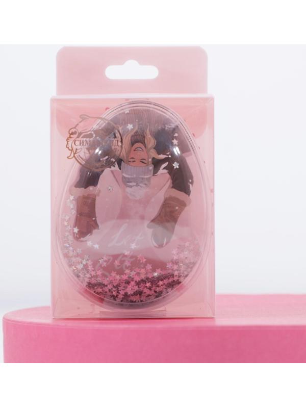 Расческа-шейкер Let it snow. 9 × 6.5 × 4.5 см