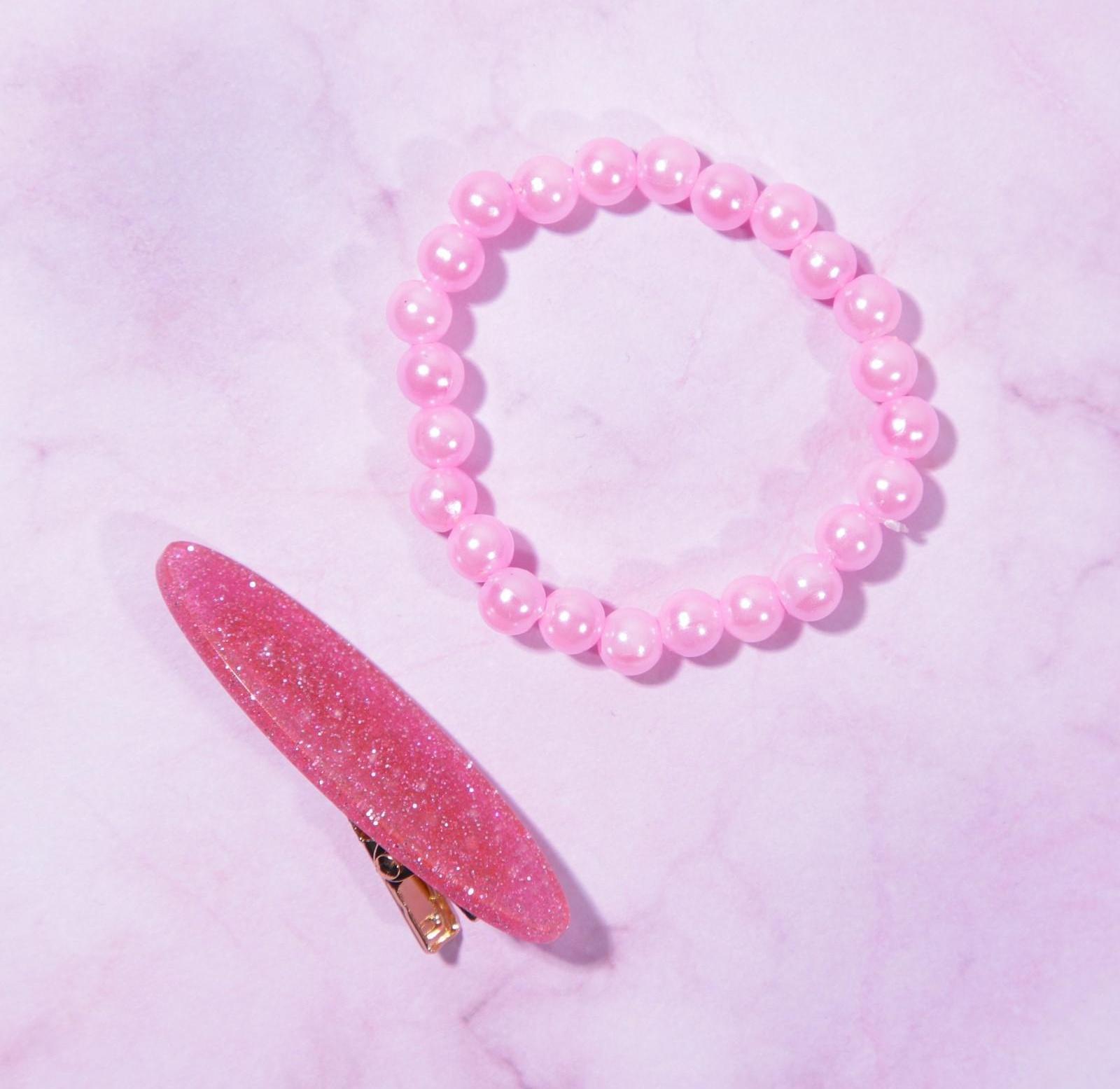 Резинка и заколка для волос 