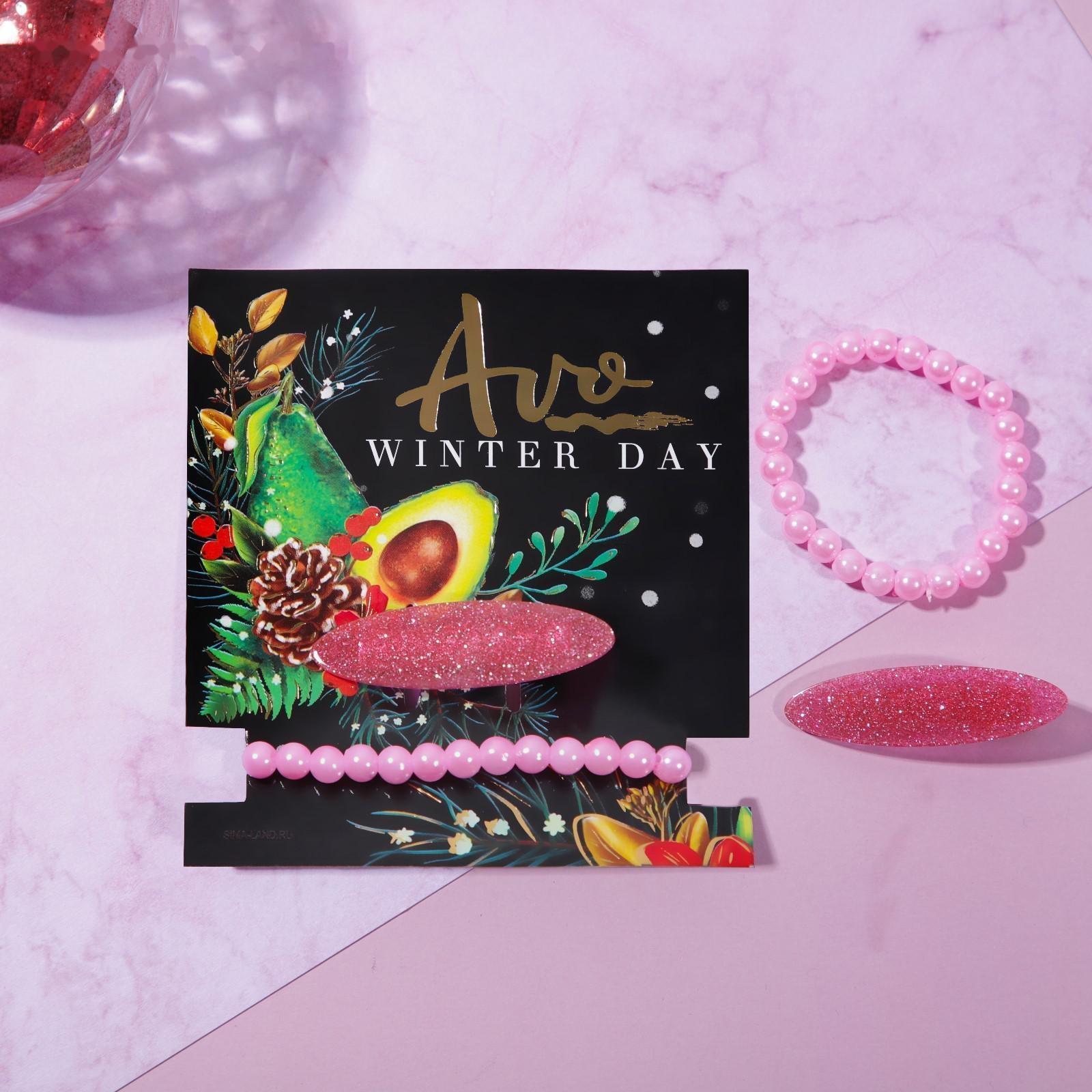 Резинка и заколка для волос 