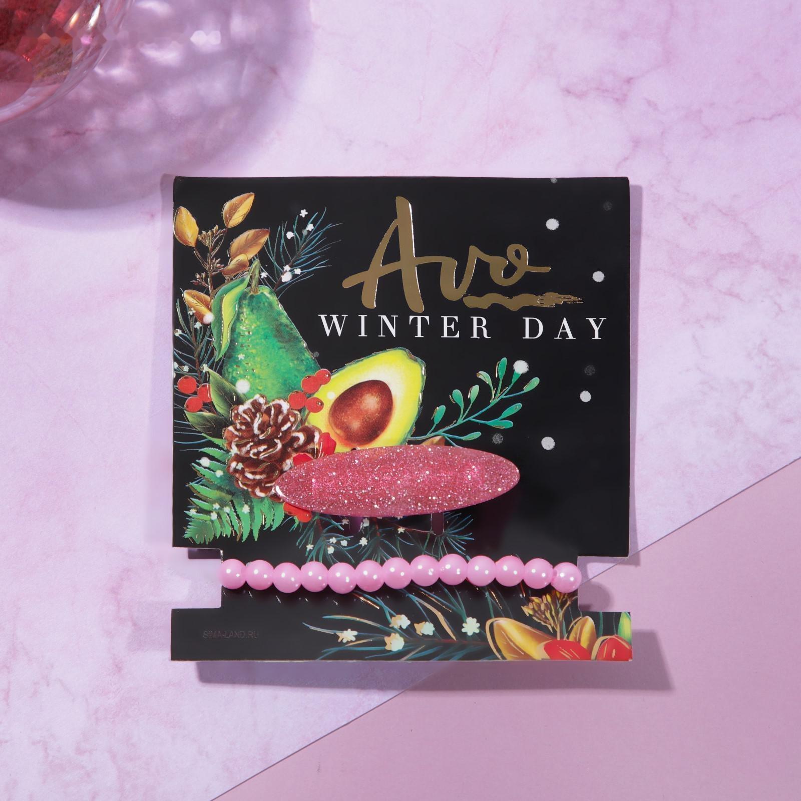 Резинка и заколка для волос 