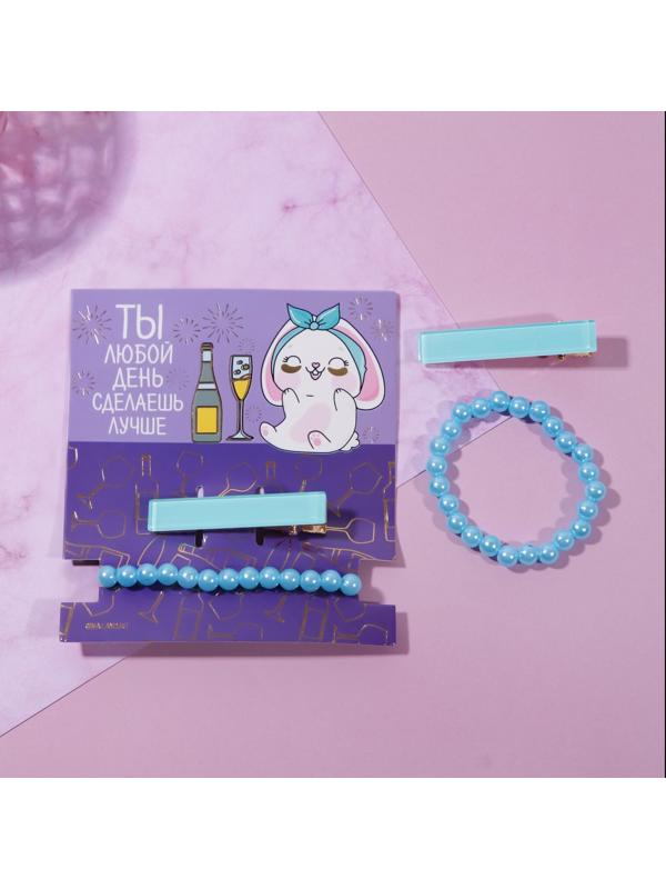 Резинка и заколка для волос 