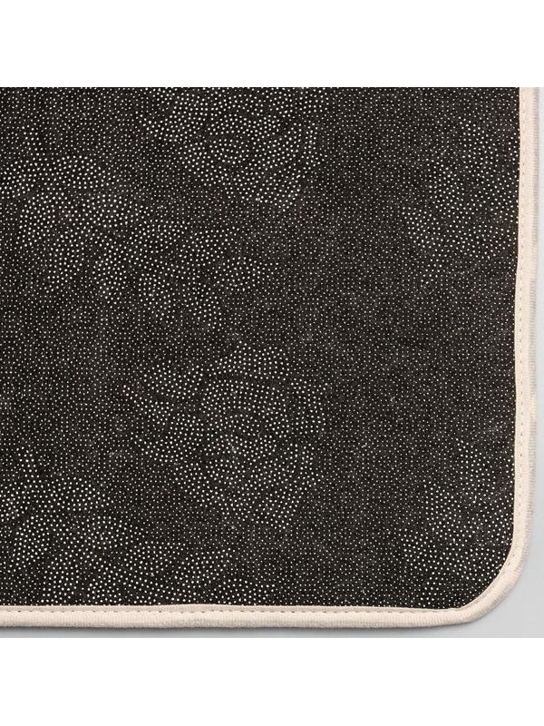 Коврик для ванной Доляна «Нина», 50×80 см, цвет слоновая кость