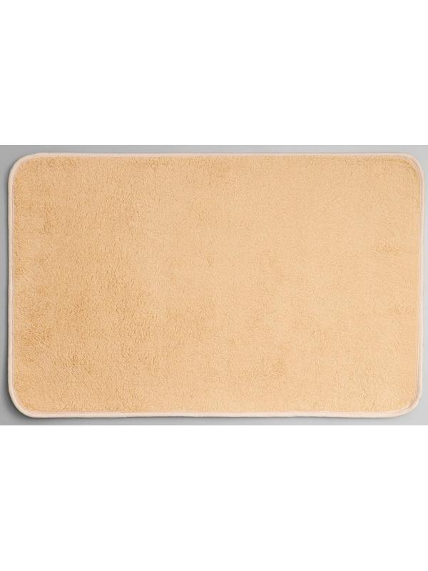 Коврик для ванной Доляна «Нина», 50×80 см, цвет слоновая кость