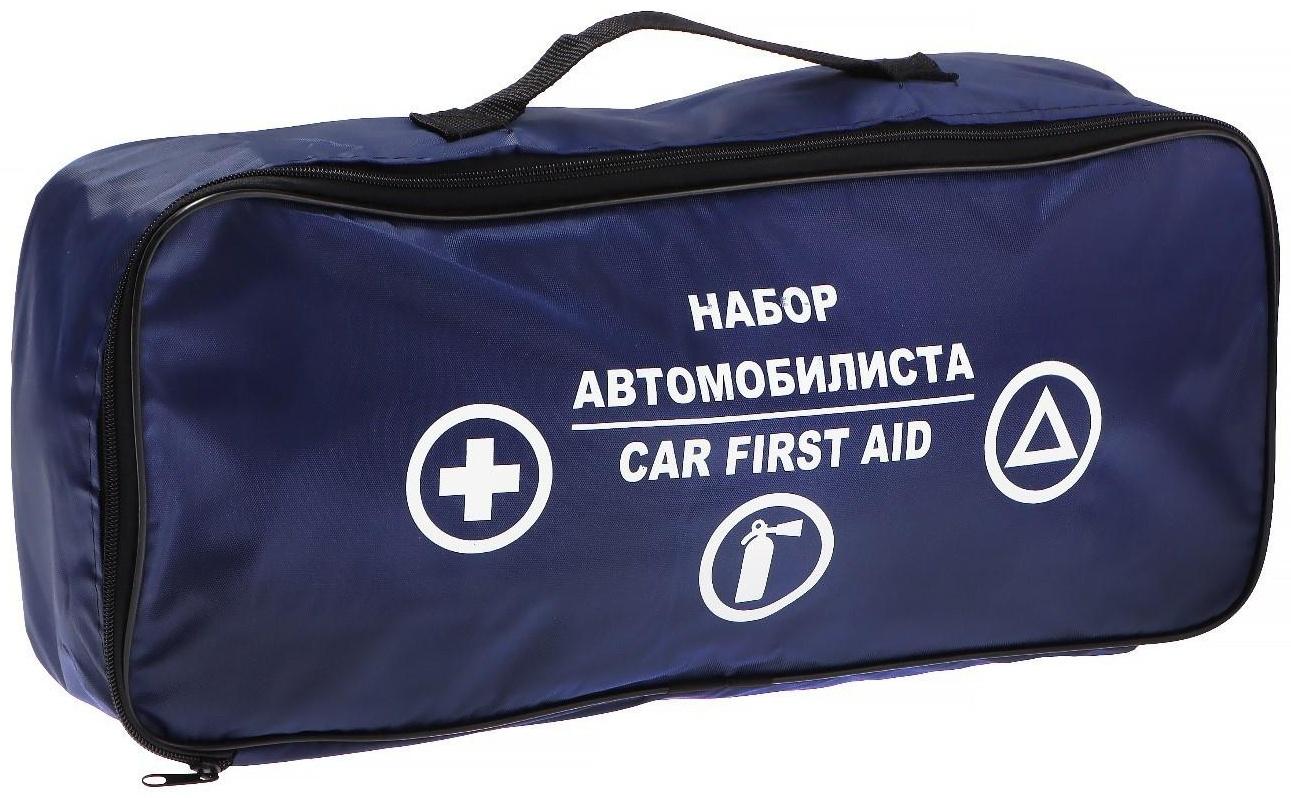 Набор автомобилиста  TORSO, для прохождения тех осмотра, 4 предмета