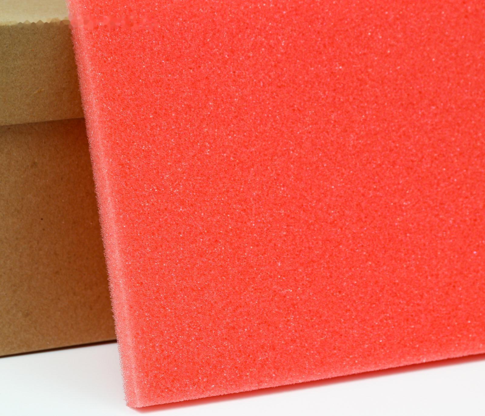 Ложемент из поролона 30 х 20 х 1 см, оранжевый