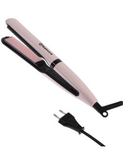 Выпрямитель Sakura SA-4526P, 45 Вт, 140-230°C, керамические пластины, LED-дисплей, розовый