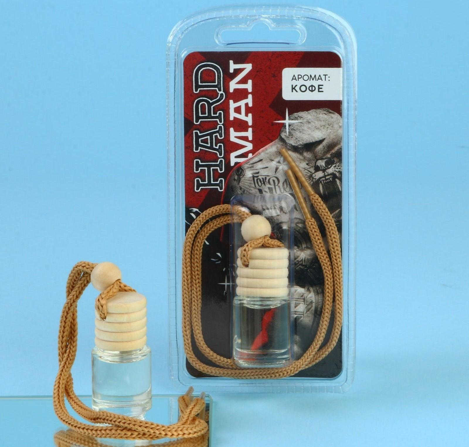 Ароматизатор подвесной HARD MAN, аромат: кофе, 5 мл