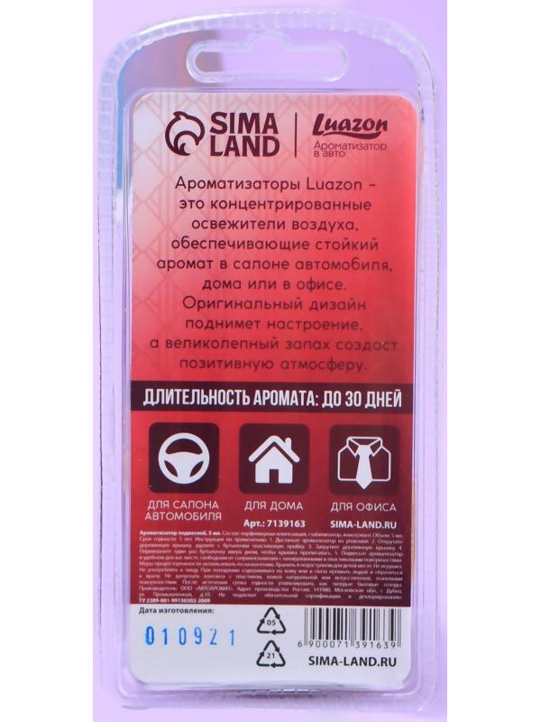 Ароматизатор подвесной «Вкус лета», аромат: лесные ягоды, 5 мл