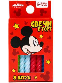 Набор свечей в торт 8 шт 