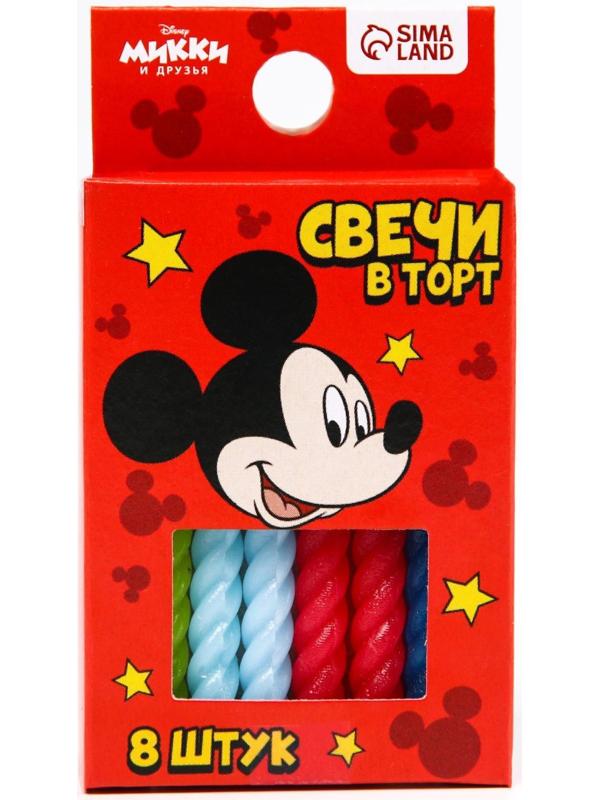 Набор свечей в торт 8 шт 