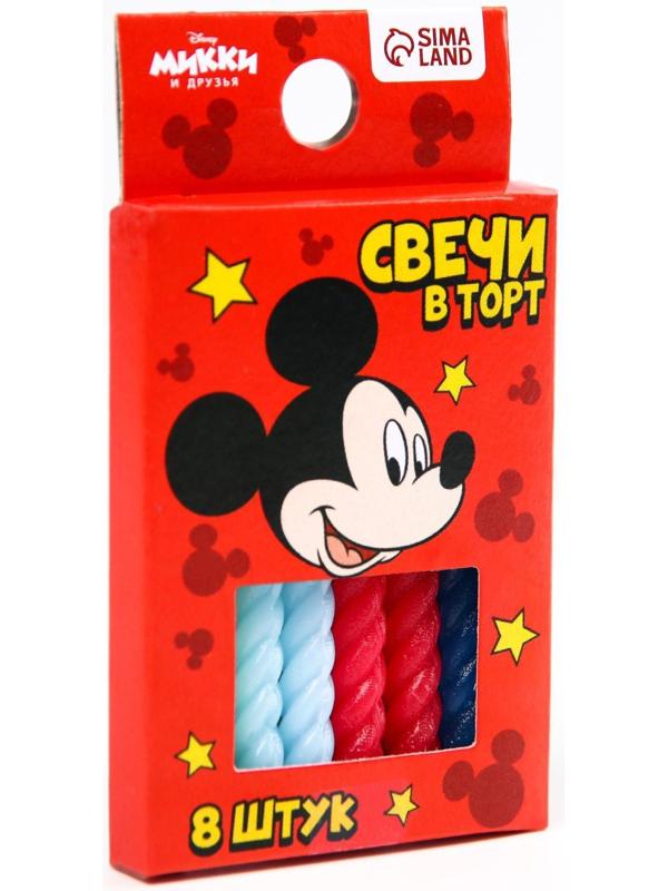 Набор свечей в торт 8 шт 
