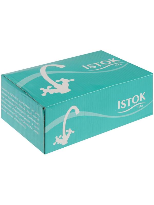 Смеситель для душа Istok life Standard 0402.727, однорычажный, без излива, лейка
