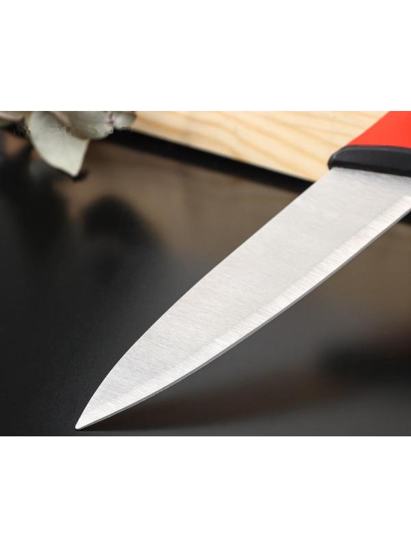 Нож-шеф Bull, лезвие 15 см, цвет красный