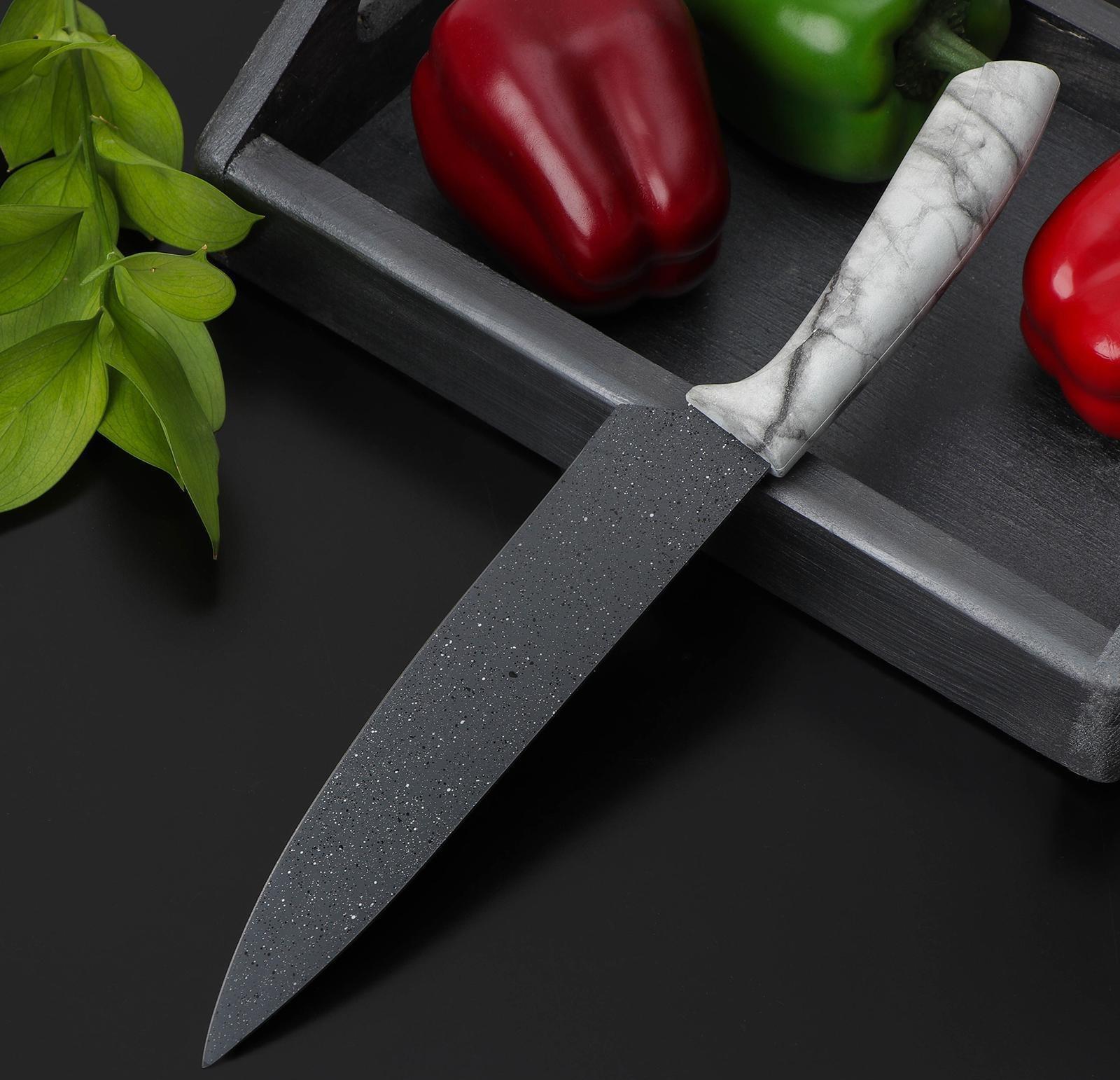 Нож-шеф «Мрамор», лезвие 20 см