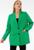 Пиджак женский MIST размер 40-42, цвет зелёный