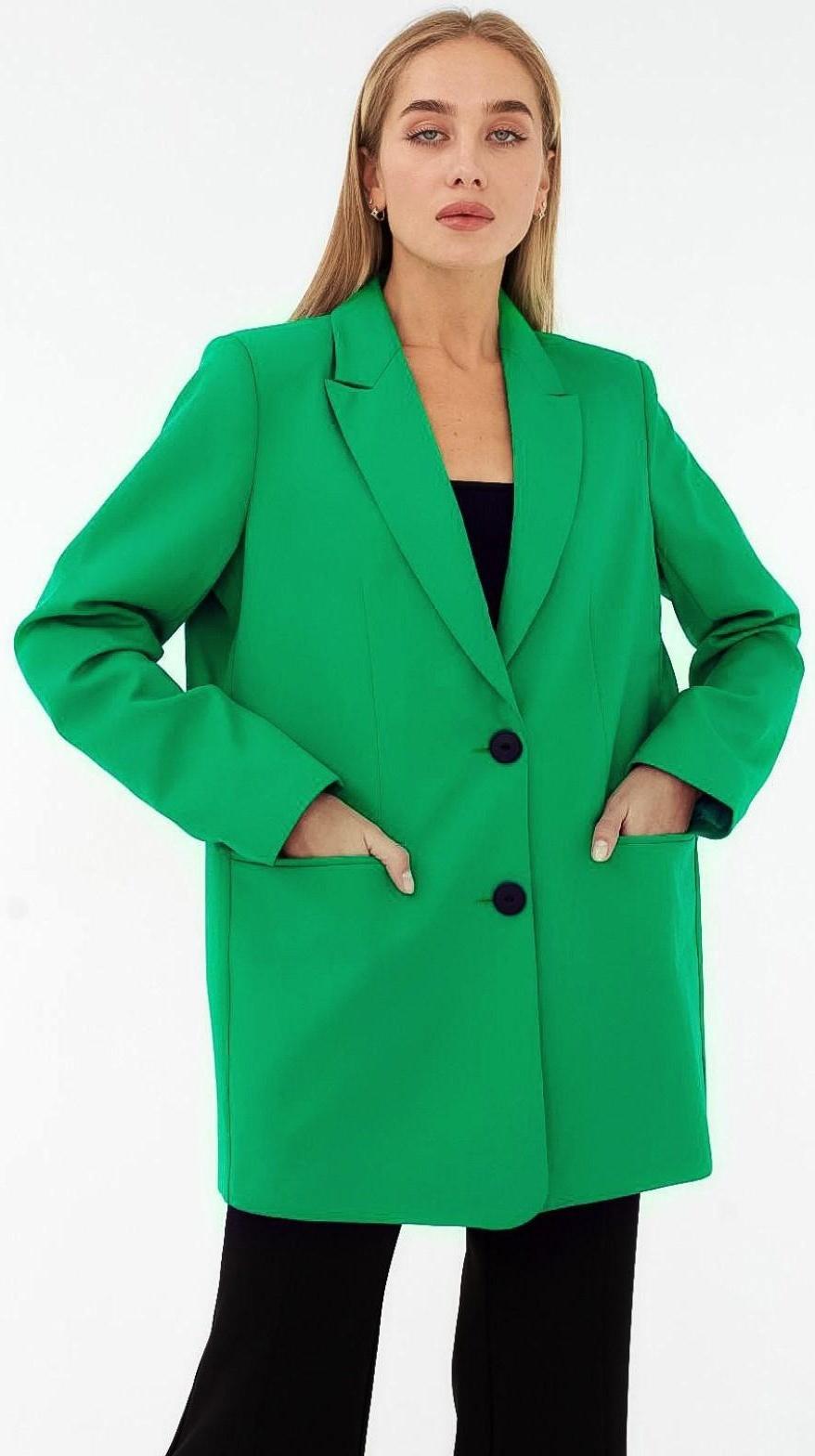 Пиджак женский MIST размер 44-46, цвет зелёный