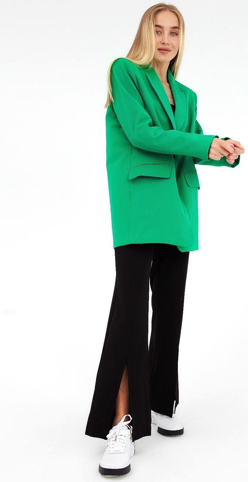 Пиджак женский MIST размер 44-46, цвет зелёный