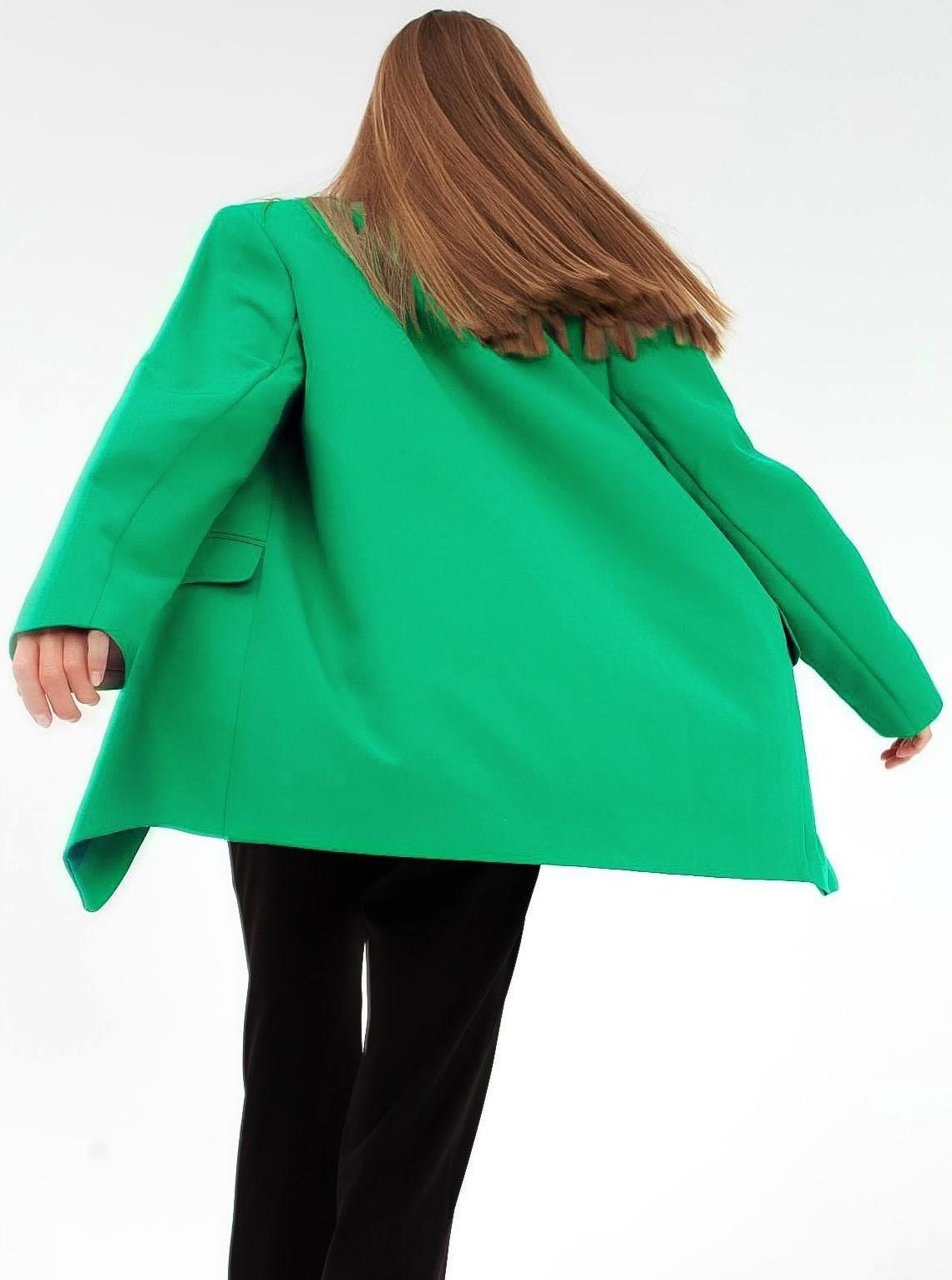 Пиджак женский MIST размер 44-46, цвет зелёный