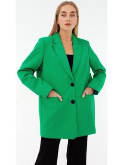 Пиджак женский MIST размер 44-46, цвет зелёный