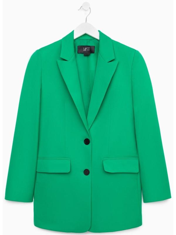 Пиджак женский MIST размер 44-46, цвет зелёный