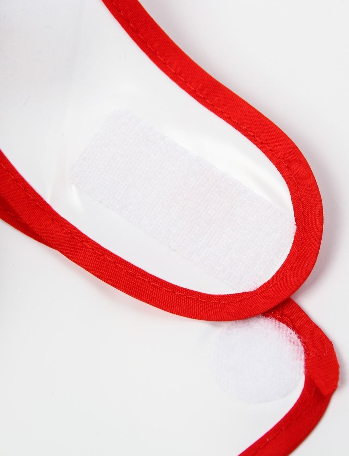 Нагрудник «Первый Новый год» непромокаемый на липучке, ПВХ, новогодняя подарочная упаковка