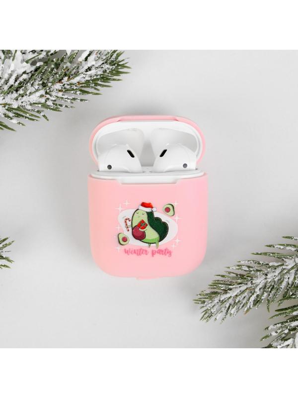 Чехол для беспроводных наушников «Winter party», 5,5 х 4,7 см