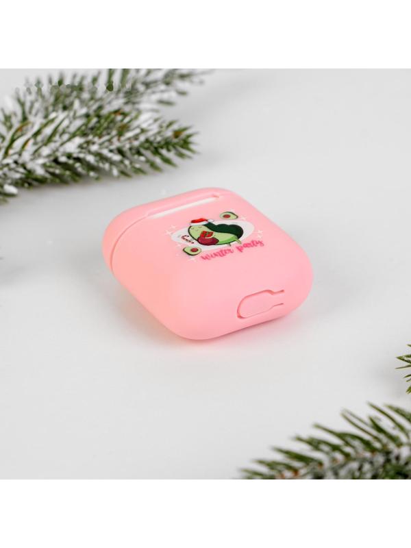 Чехол для беспроводных наушников «Winter party», 5,5 х 4,7 см