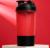 Шейкер спортивный «Грех», красно-чёрный, с чашей под протеин 500 мл