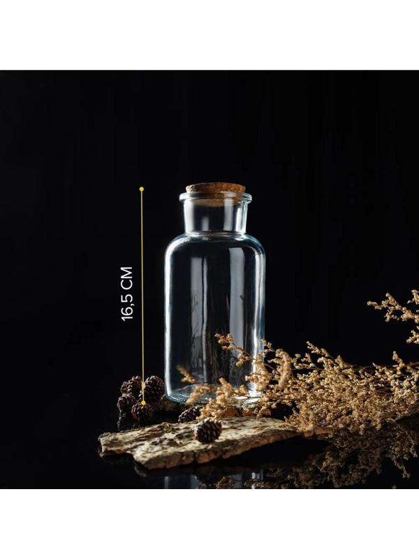 Бутыль стеклянная для масла Доляна «Парфе», 750 мл, 8×16,5 см