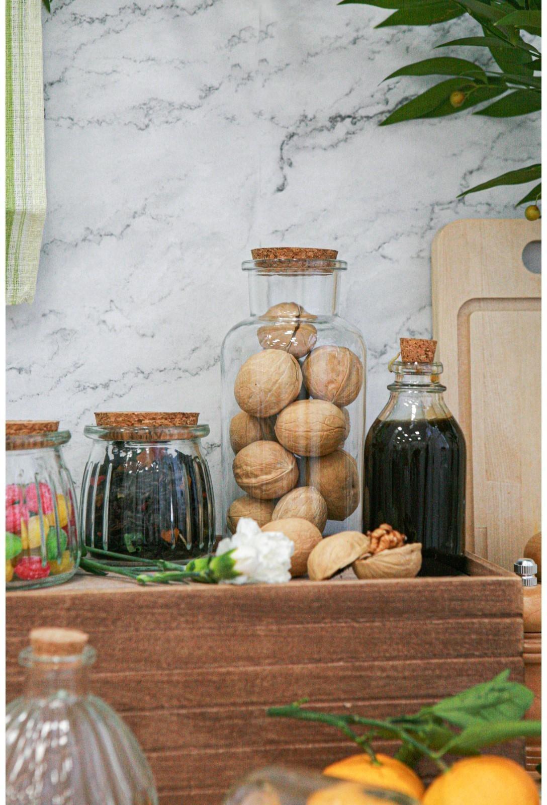 Бутыль стеклянная для масла Доляна «Парфе», 550 мл, 8×17 см