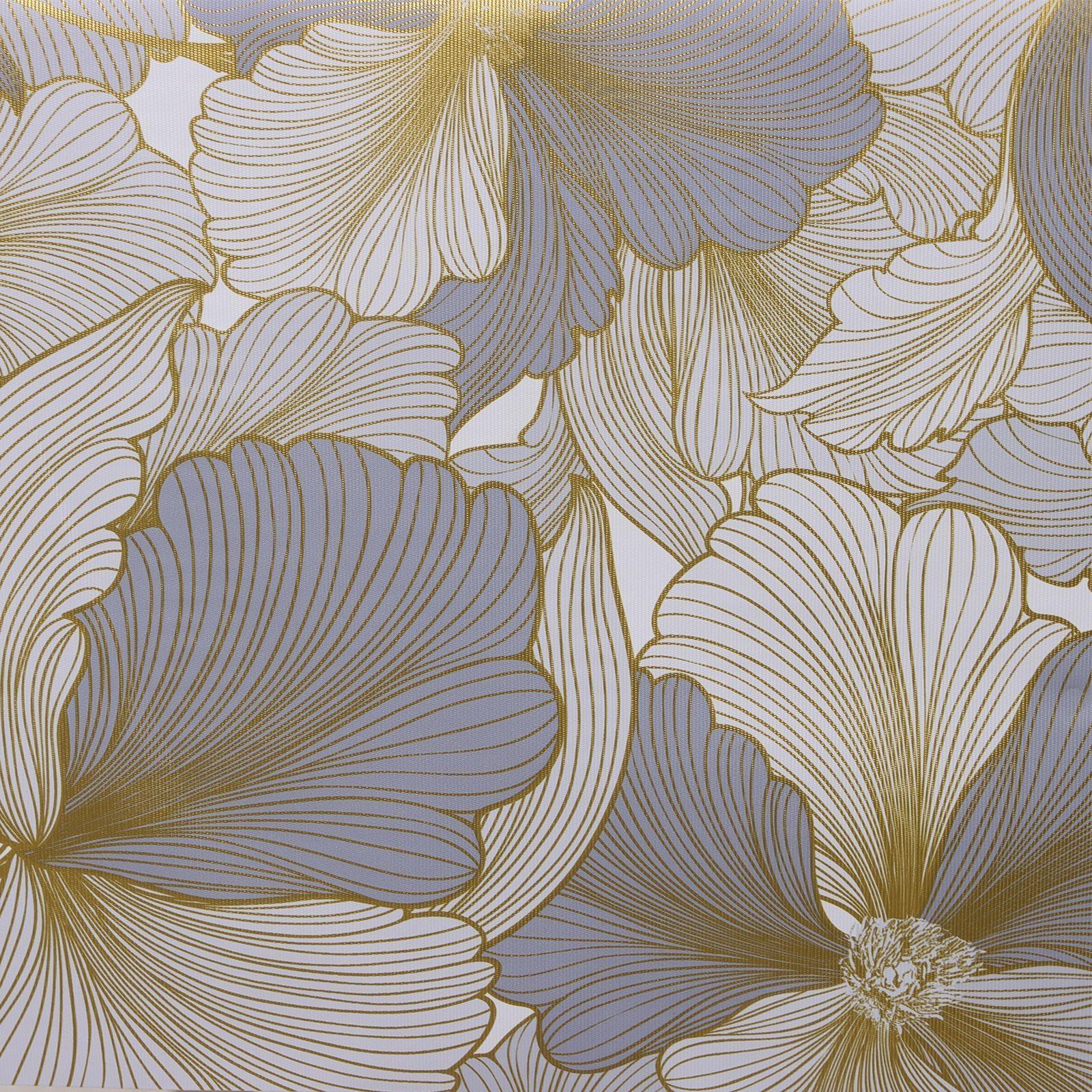 Клеёнка столовая на тканевой основе «Соцветие», рулон 20 метров, ширина 137 см