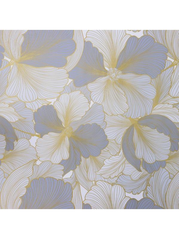 Клеёнка столовая на тканевой основе «Соцветие», рулон 20 метров, ширина 137 см