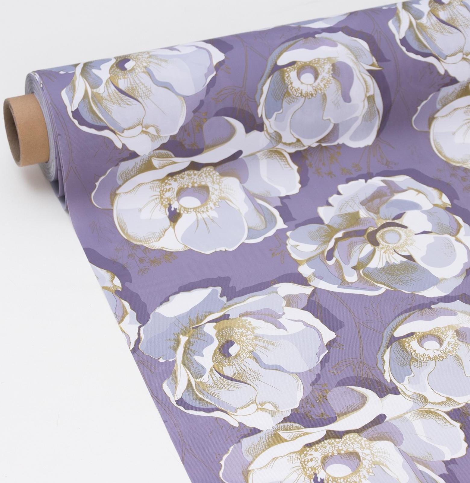 Клеёнка столовая на тканевой основе «Нежная», рулон 20 метров, ширина 137 см