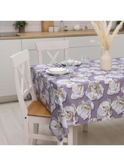 Клеёнка столовая на тканевой основе «Нежная», рулон 20 метров, ширина 137 см