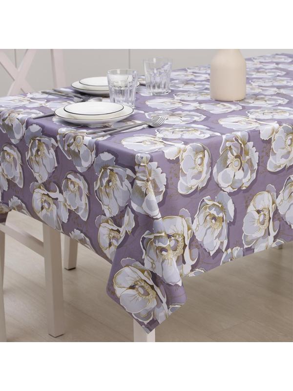 Клеёнка столовая на тканевой основе «Нежная», рулон 20 метров, ширина 137 см