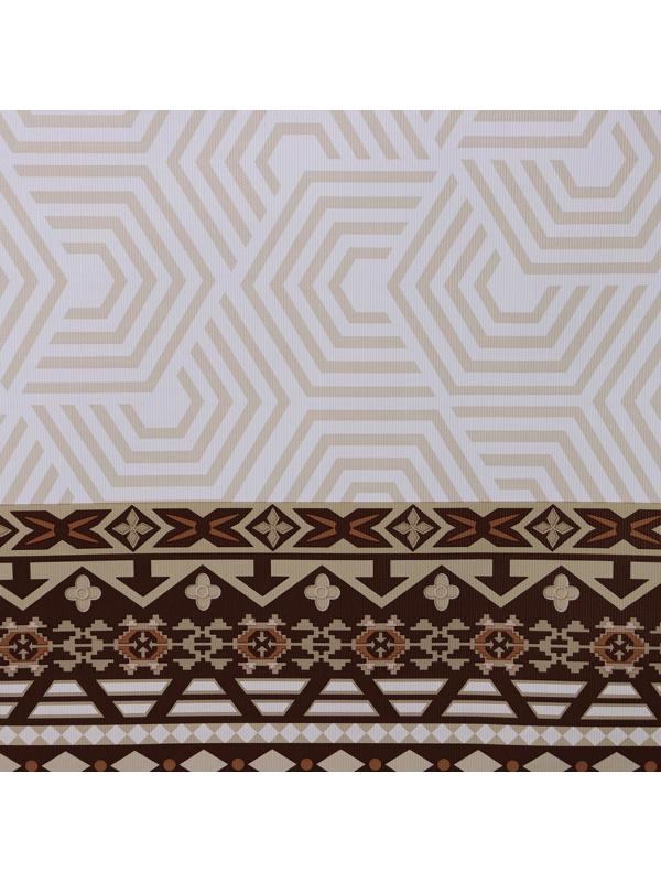 Клеёнка столовая на тканевой основе «Русская», рулон 20 метров, ширина 137 см