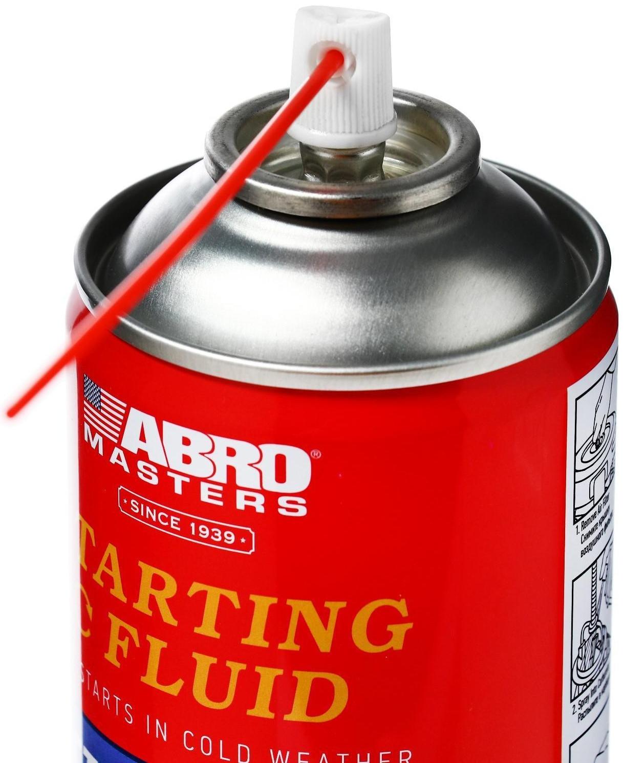 Стартовая жидкость ABRO MASTERS, 400 мл SF-650-400-AM-RE