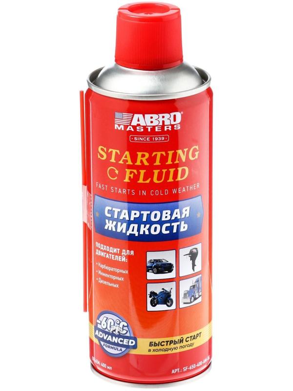 Стартовая жидкость ABRO MASTERS, 400 мл SF-650-400-AM-RE