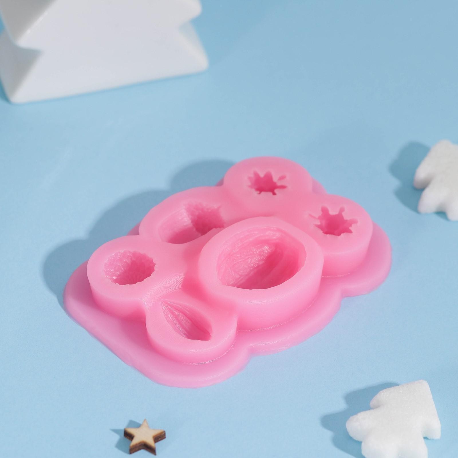 Молд «Орешки», 9×6,5×1,5 см, цвет МИКС