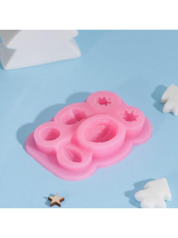 Молд «Орешки», 9×6,5×1,5 см, цвет МИКС