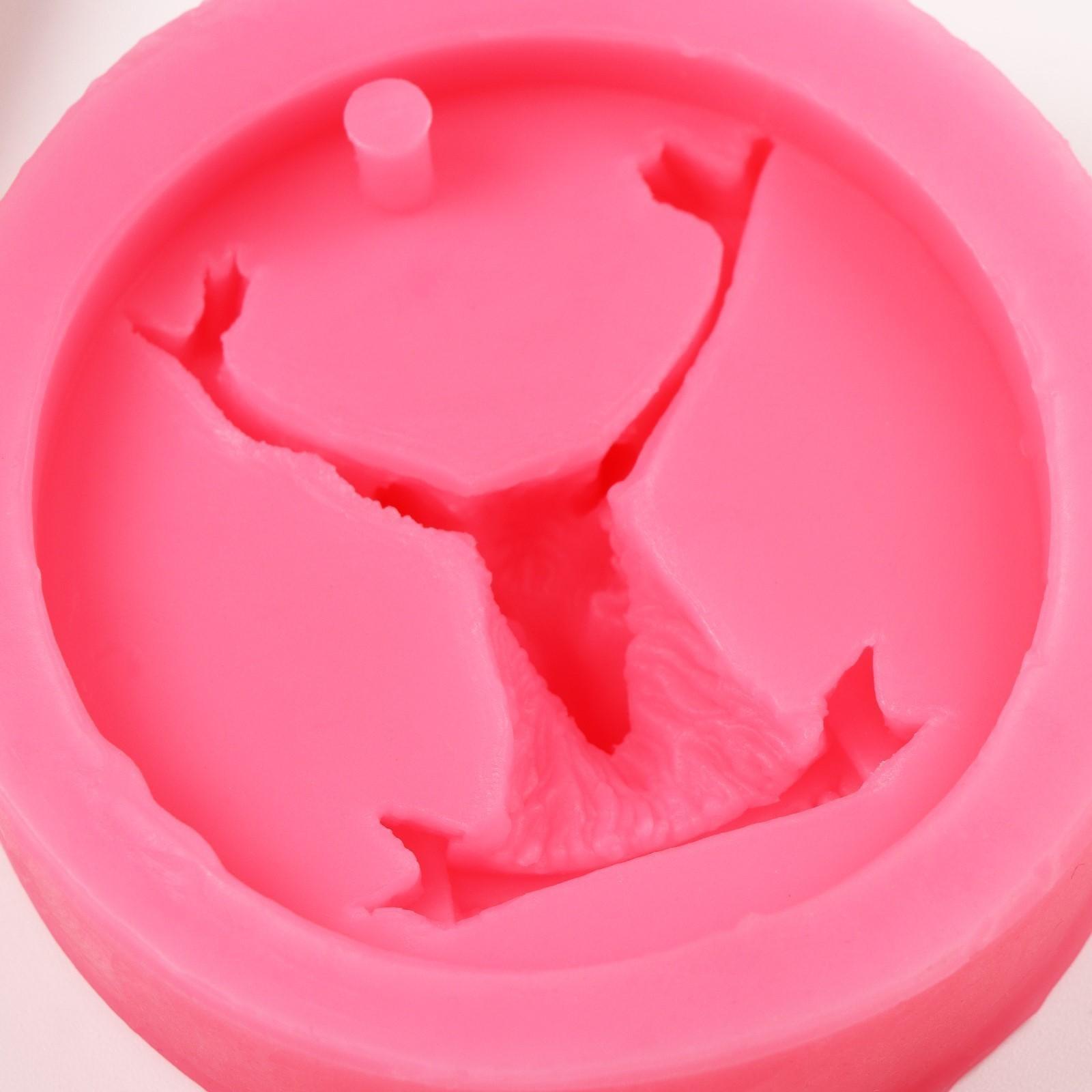 Молд «Олень», 8,5×8,5×2,8 см, цвет МИКС