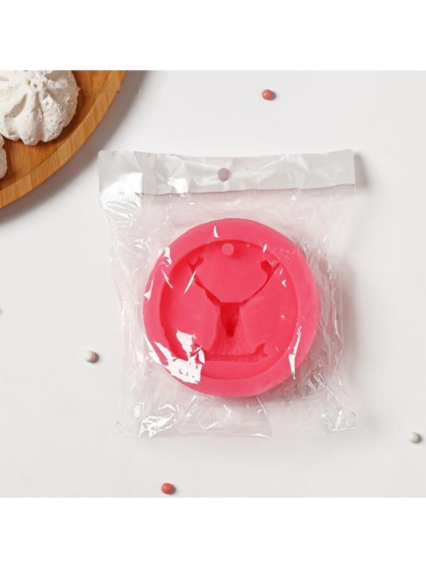 Молд «Олень», 8,5×8,5×2,8 см, цвет МИКС